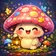 Colorful stylized cat avatar with abstract patterns and bright hues, suitable for profile picture